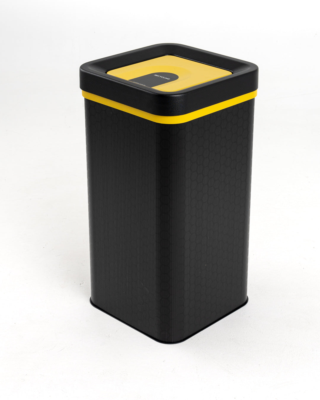 Mixed Recycling Yellow 60L Bin | Flip Range