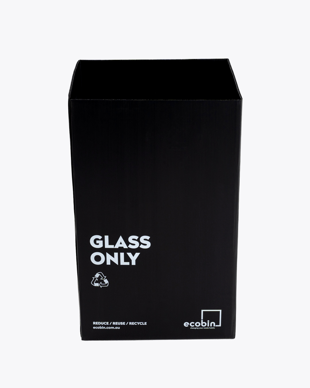 Glass Recycling 60L Bin | Black Range