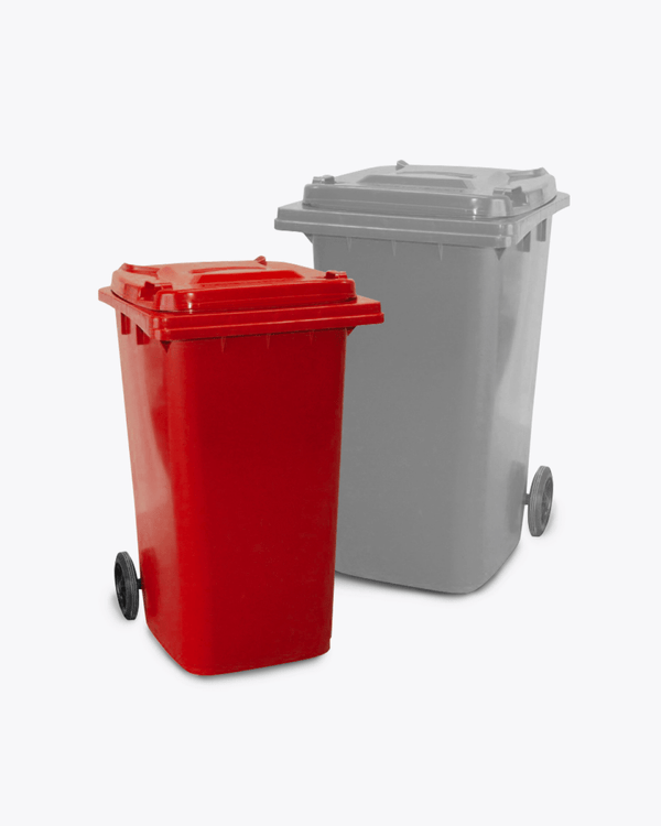 Wheelie Bin | Red | 120 Litres | Ecobin Australia